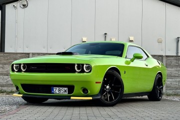 Dodge Challenger 6.4 SRT Scat Pack SHAKER alpine alcantara wentylFOTEL